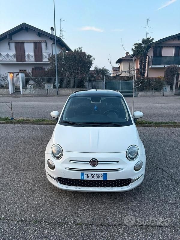 Usata Fiat 500 69 CV (50 kW) 2018 Bianco Utilitaria