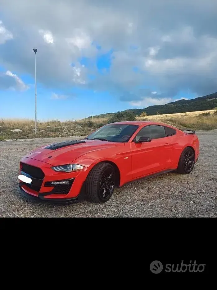Usata Ford Mustang 290 CV (213 kW) 2018 Rosso Coupé