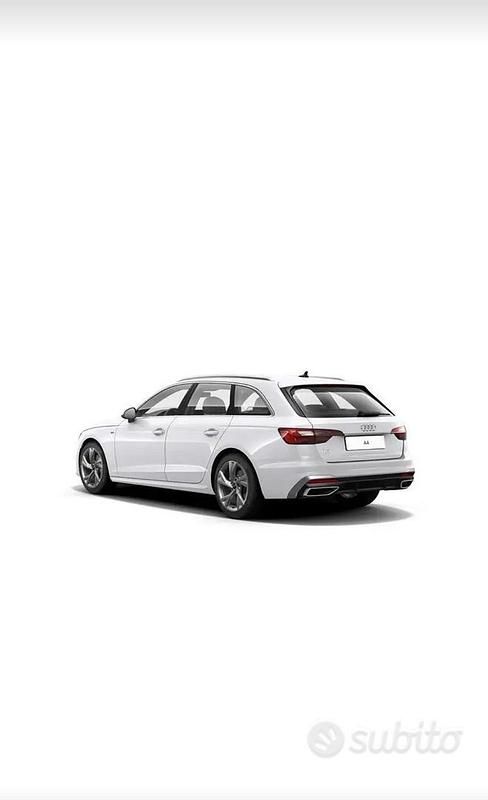 Usata Audi A4 S-Line 190 CV (139 kW) 2020 Bianco Berlina