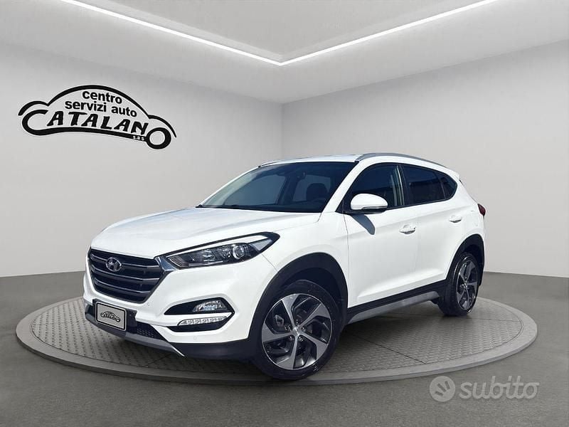 Bianco Usata 2018 Hyundai Tucson Edition SUV | 16.500 € (Buon prezzo) - Immagine 1/4