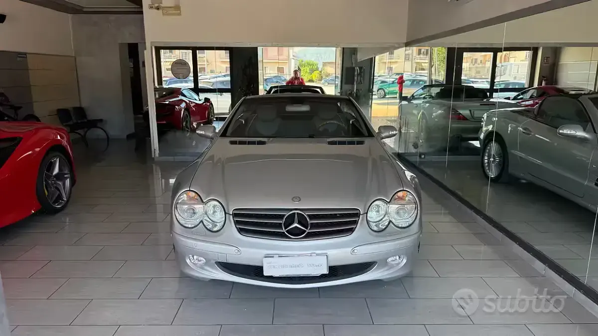 Usata Mercedes SL500 Avantgarde 306 CV (225 kW) 2001 Cabrio