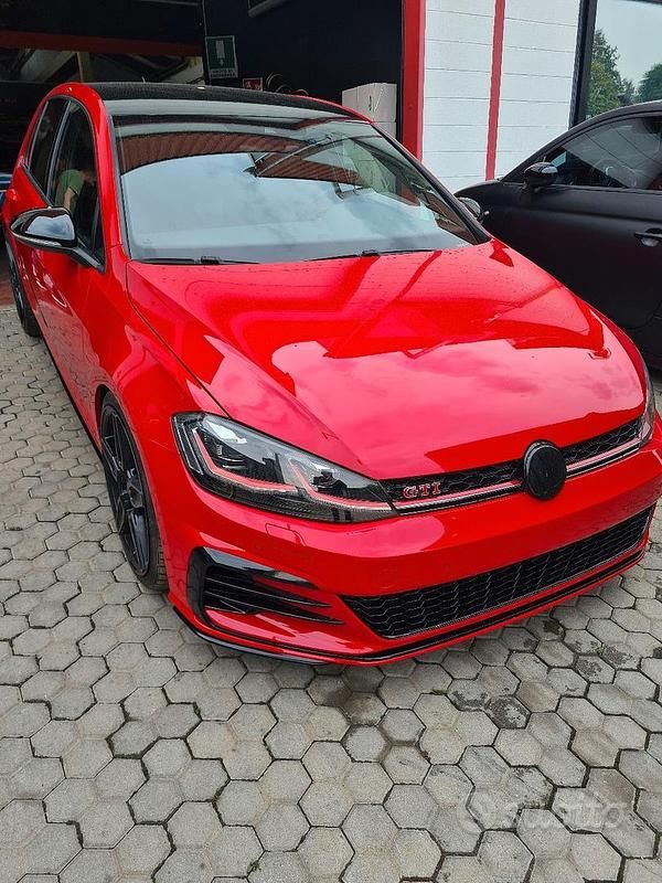 Usata VW Golf VII GTI 245 CV (180 kW) 2017 Rosso Berlina