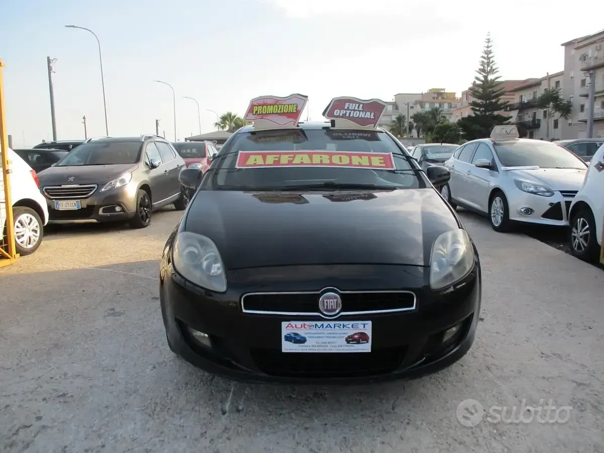 Usata Fiat Bravo Emotion 105 CV (77 kW) 2012 Nero Utilitaria