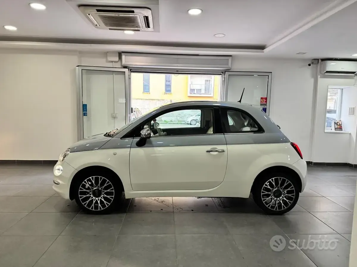 Usata Fiat 500 Collezione 69 CV (50 kW) 2019 Bianco Berlina