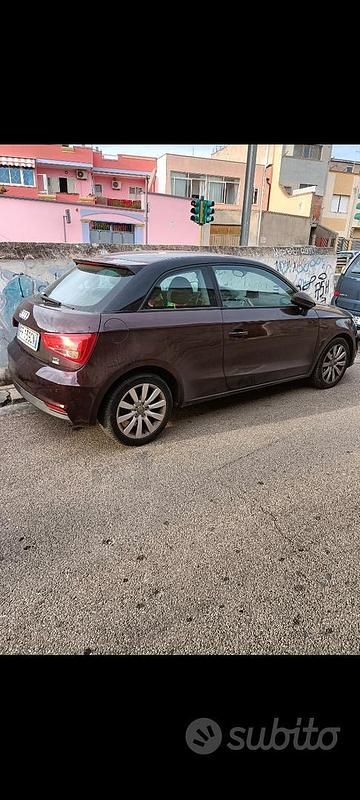 Usata Audi A1 90 CV (66 kW) 2016 Marrone Utilitaria