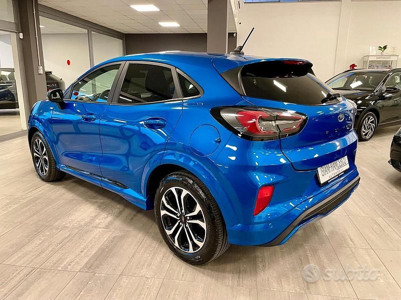 Usata Ford Puma ST-Line 125 CV (91 kW) 2021 Blu SUV