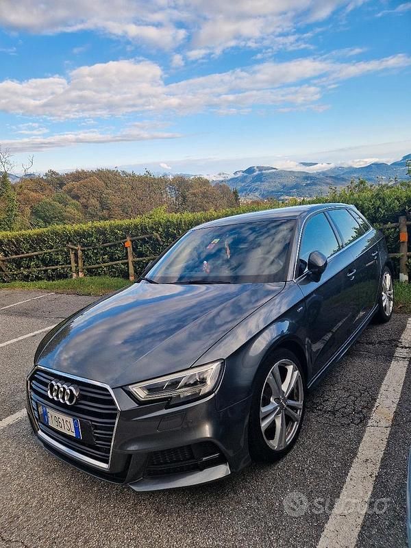 Usata Audi A3 2019 Grigio Berlina