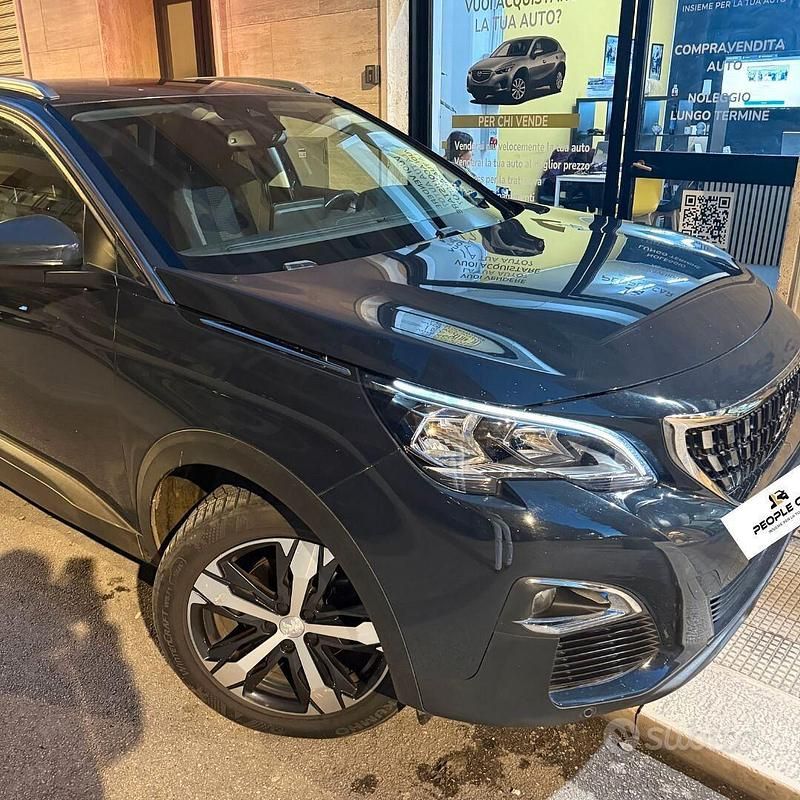 Usata Peugeot 3008 Allure 131 CV (96 kW) 2020 Blu SUV