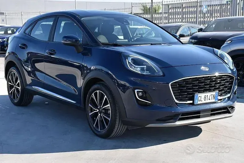 Usata Ford Puma Titanium 125 CV (91 kW) 2022 Blu/azzurro SUV