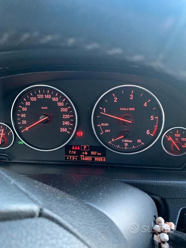 Usata BMW 316 2014 Nero Station wagon