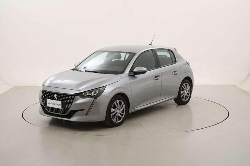 Usata Peugeot 208 Active 102 CV (75 kW) 2020 Argento Utilitaria