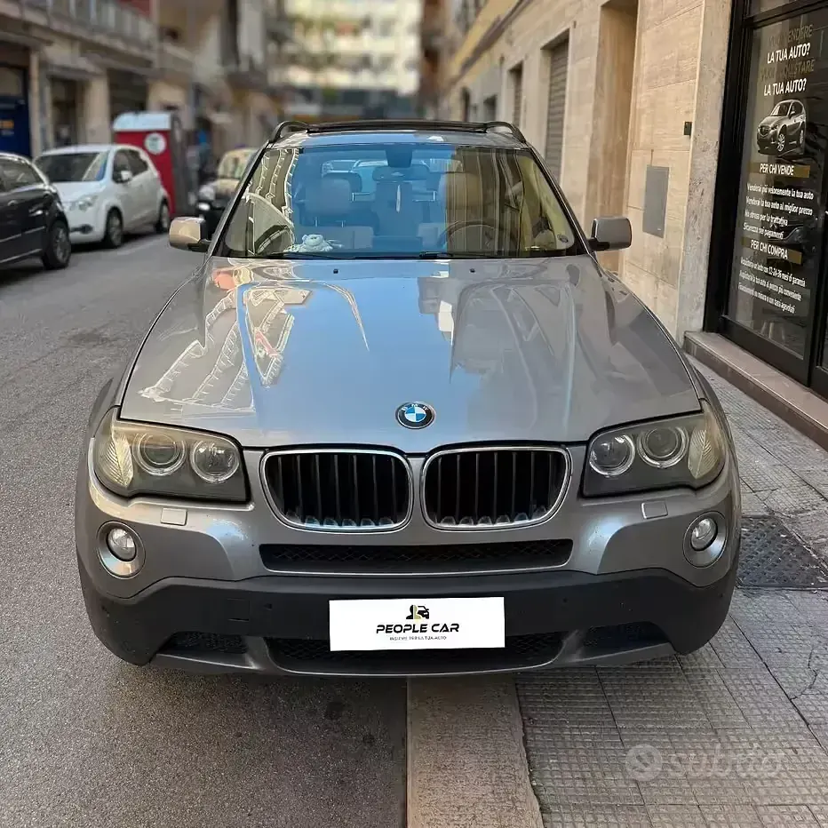Usata BMW X3 Efficient Dynamics 150 CV (110 kW) 2007 Grigio SUV