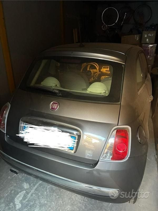 Usata Fiat 500 69 CV (50 kW) 2013 Grigio Utilitaria