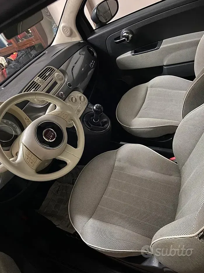 Usata Fiat 500 95 CV (69 kW) 2011 Grigio Berlina