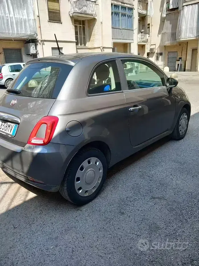 Usata Fiat 500 85 CV (62 kW) 2016 Grigio Berlina