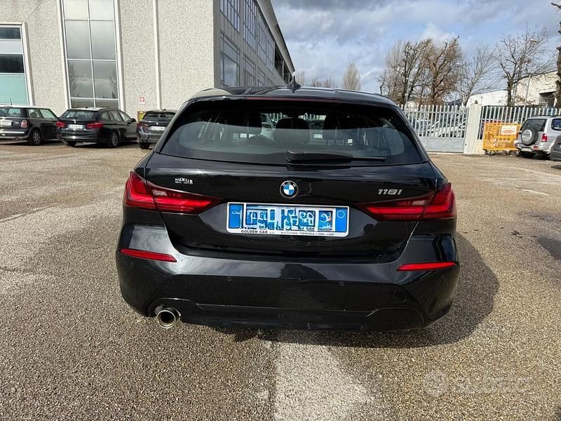 Usata BMW 118 Advantage 136 CV (100 kW) 2022 Nero Utilitaria