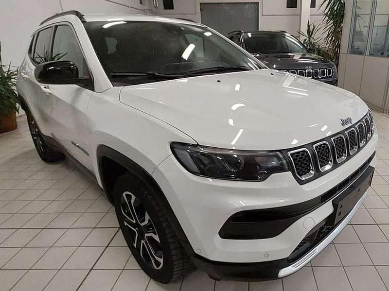 Bianco Usata 2022 Jeep Compass Limited SUV | 21.900 € (Cara) - Immagine 1/4