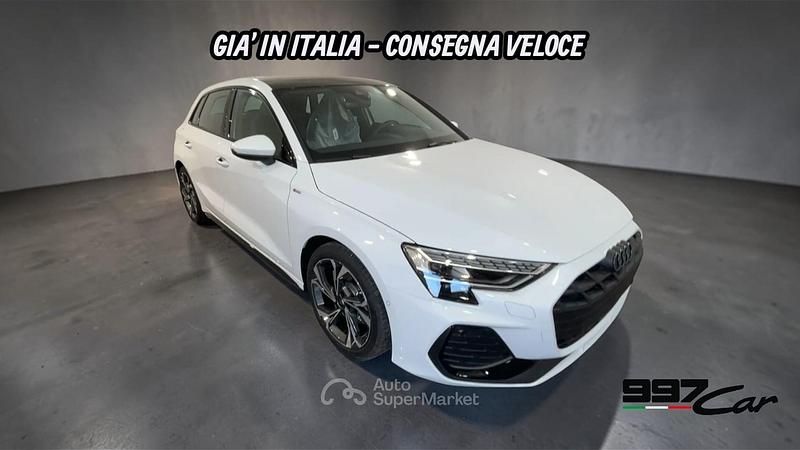 Nuova Audi A3 S-Line 150 CV (110 kW) 2026 Bianco Berlina