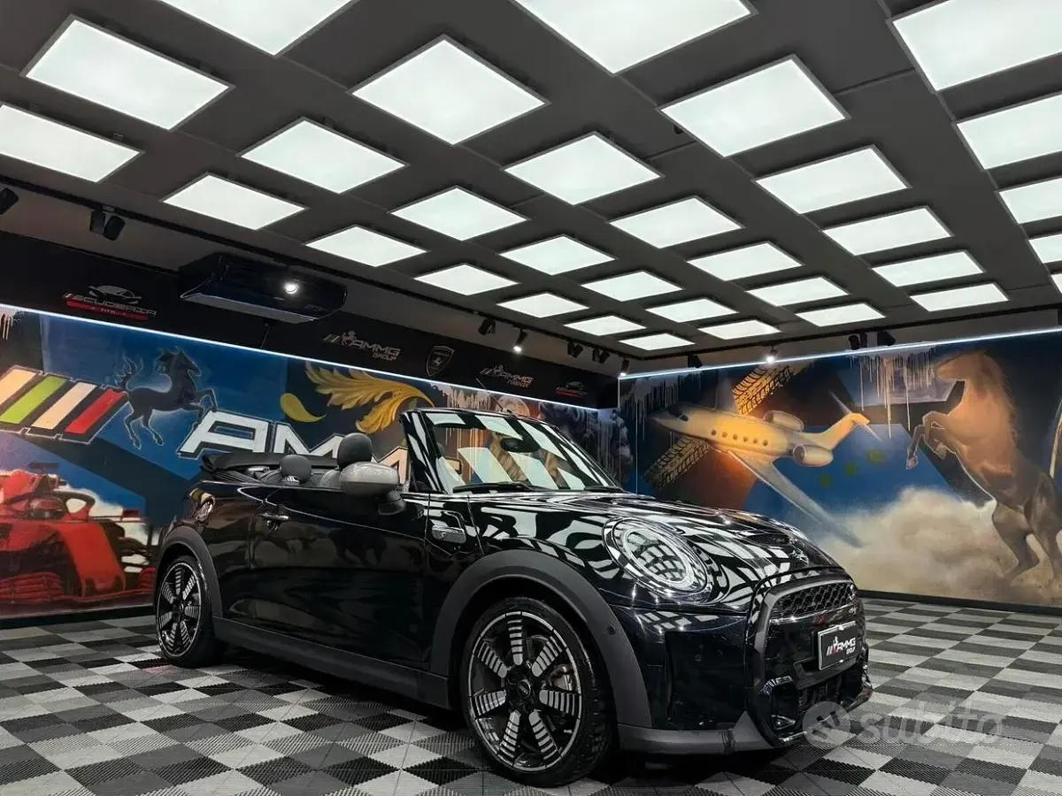 Usata Mini Cooper S Cabriolet 178 CV (130 kW) 2021 Nero Cabrio