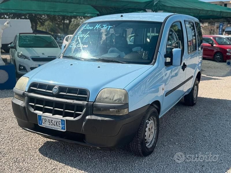 Usata Fiat Doblò 69 CV (50 kW) 2004 Blu Monovolume