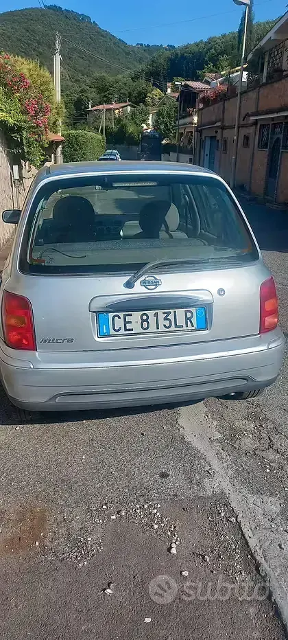 Usata Nissan Micra 60 CV (44 kW) 2002 Grigio Utilitaria