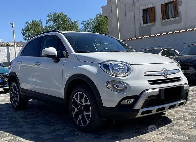 Usata Fiat 500X Cross 140 CV (102 kW) 2017 Bianco SUV