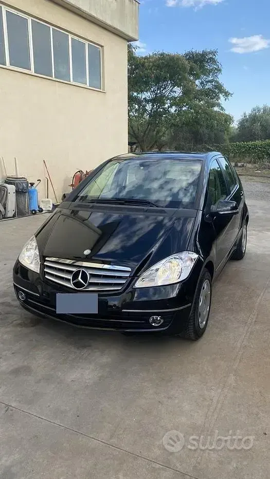 Usata Mercedes A170 116 CV (85 kW) 2009 Nero Berlina