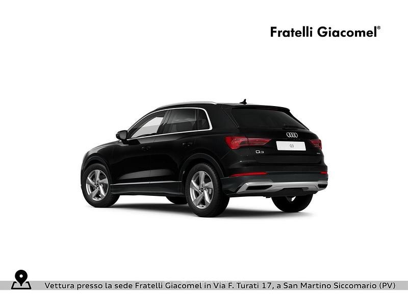 Usata Audi Q3 Advanced 150 CV (110 kW) 2023 Nero mito metallizzato SUV