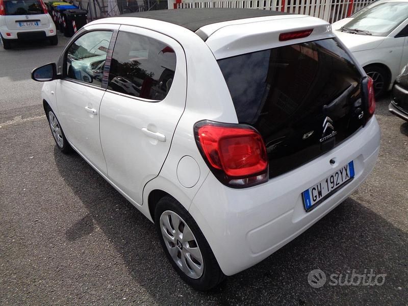Usata Citroën C1 Feel 69 CV (50 kW) 2015 Bianco Utilitaria