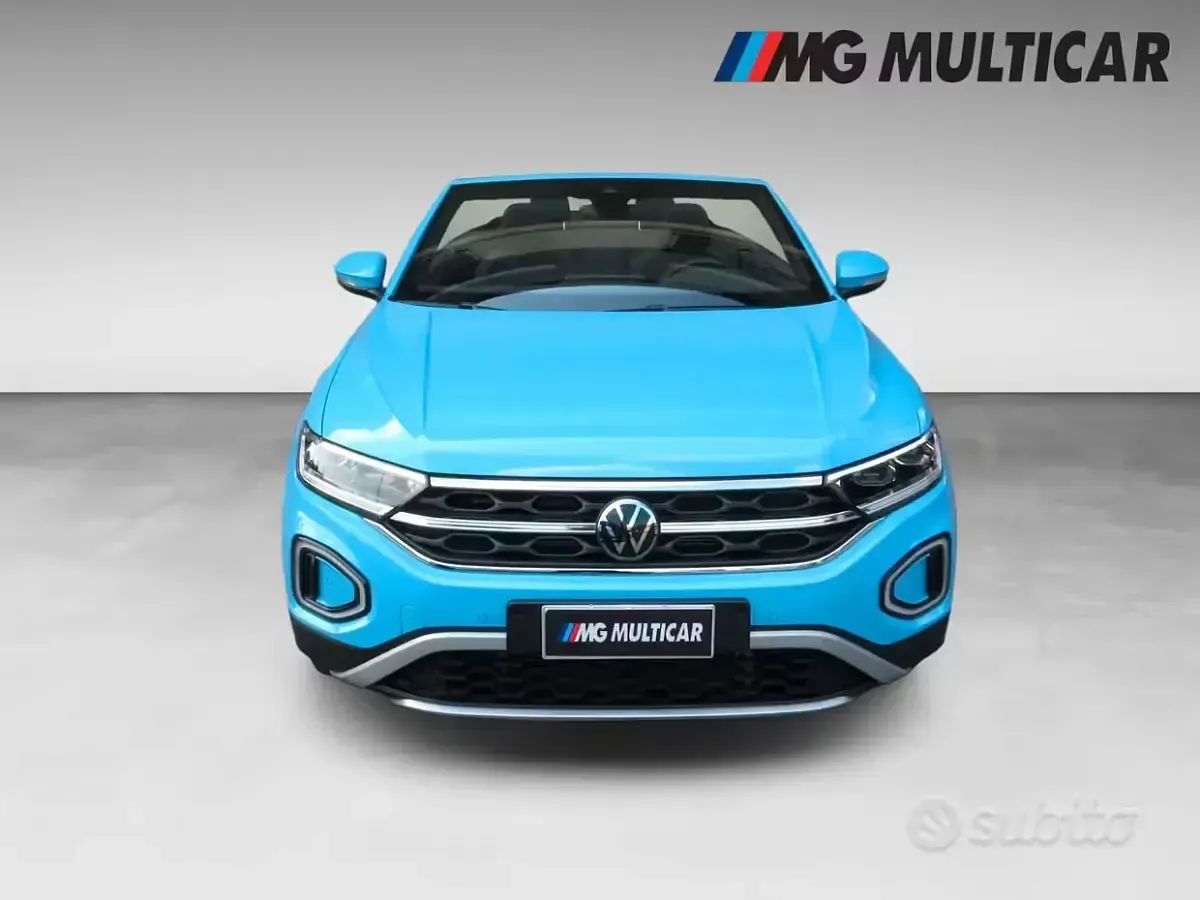 Usata VW T-Roc Cabriolet Style 150 CV (110 kW) 2023 Bluazzurro Cabrio