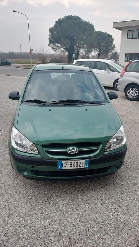 Usata Hyundai Getz Style 66 CV (48 kW) 2006 Verde Utilitaria