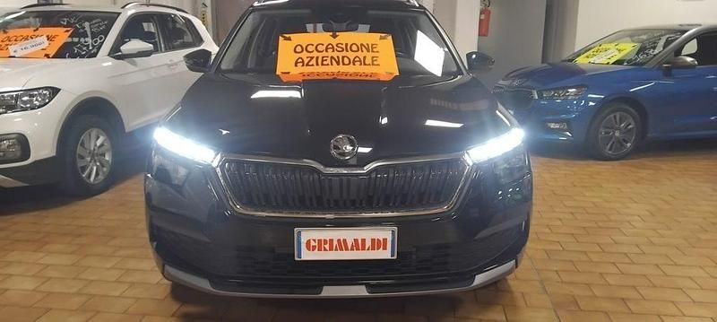 Usata Skoda Kamiq Style 90 CV (66 kW) 2022 Nero tulipano / perlato SUV