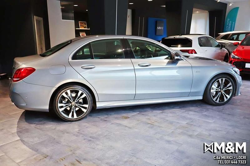 Usata Mercedes C220 Premium 170 CV (125 kW) 2014 Argento Berlina