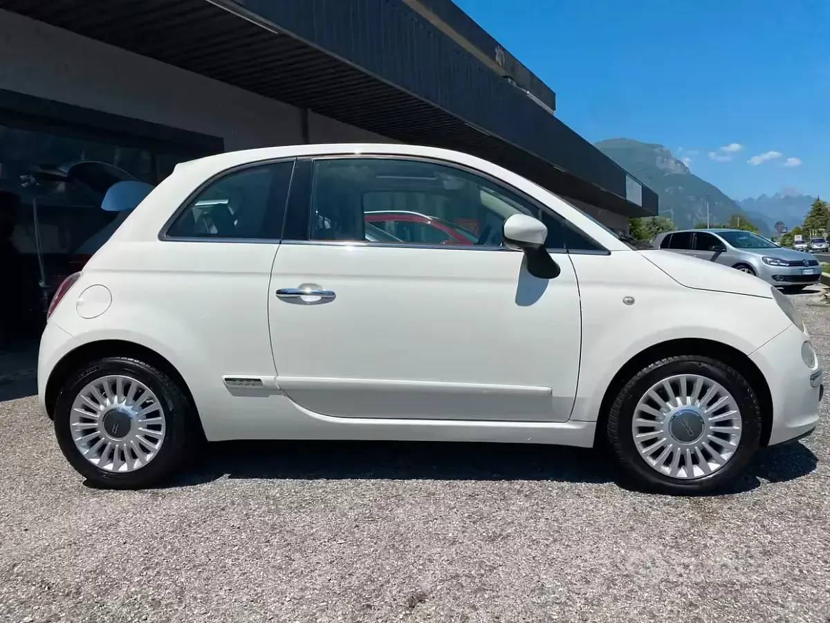 Usata Fiat 500 Lounge 69 CV (50 kW) 2008 Bianco Berlina