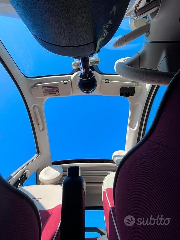 Begagnad Fiat 500C Lounge 69 HK (50 kW) 2012 Vit Cab