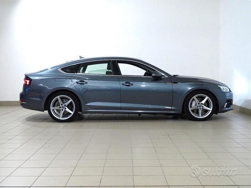 Usata Audi A5 190 CV (139 kW) 2019 Grigio Coupé
