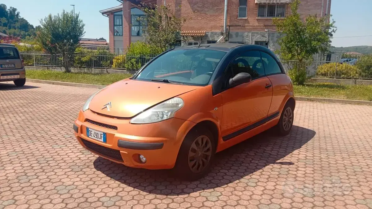Usata Citroën C3 Pluriel 73 CV (53 kW) 2006 Arancione Cabrio