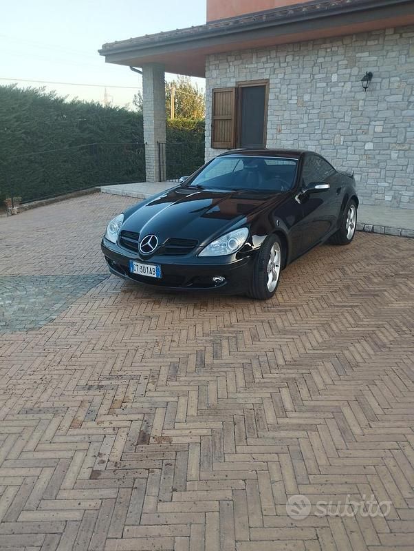Usata Mercedes SLK200 2005 Nero Cabrio