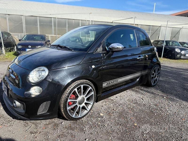 Usata Abarth 595C Competizione 160 CV (117 kW) 2012 Nero Cabrio