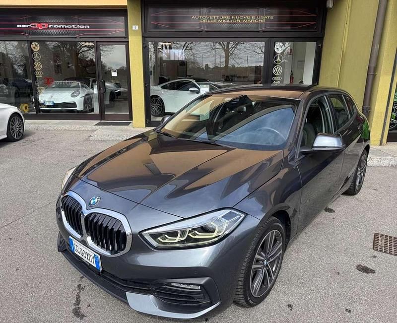Usata BMW 116 Advantage 116 CV (85 kW) 2020 Grigio scuro Utilitaria