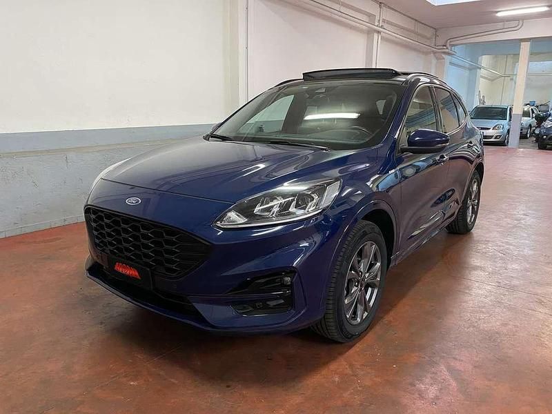 Blu/azzurro Usata 2021 Ford Kuga ST-Line SUV | 19.900 € (Ottimo prezzo) - Immagine 1/4