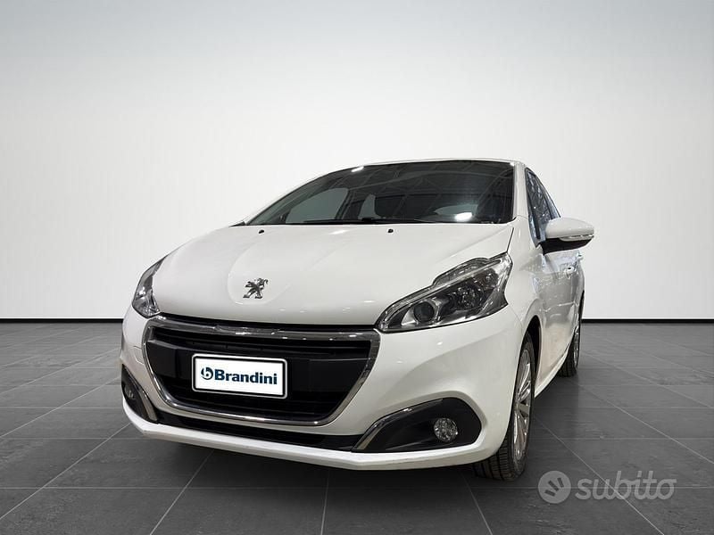 Usata Peugeot 208 Active 83 CV (61 kW) 2019 Bianco Utilitaria