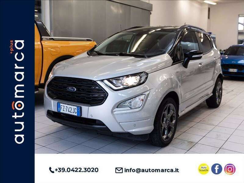 Argento Usata 2019 Ford Ecosport ST-Line SUV | 14.990 € (Molto cara) - Immagine 1/4