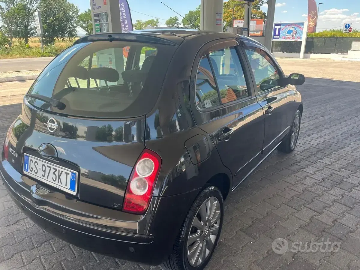 Usata Nissan Micra 80 CV (58 kW) 2008 Nero Berlina