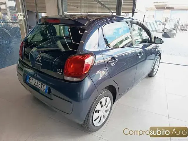 Usata Citroën C1 PureTech 81 CV (59 kW) 2015 Blu Utilitaria