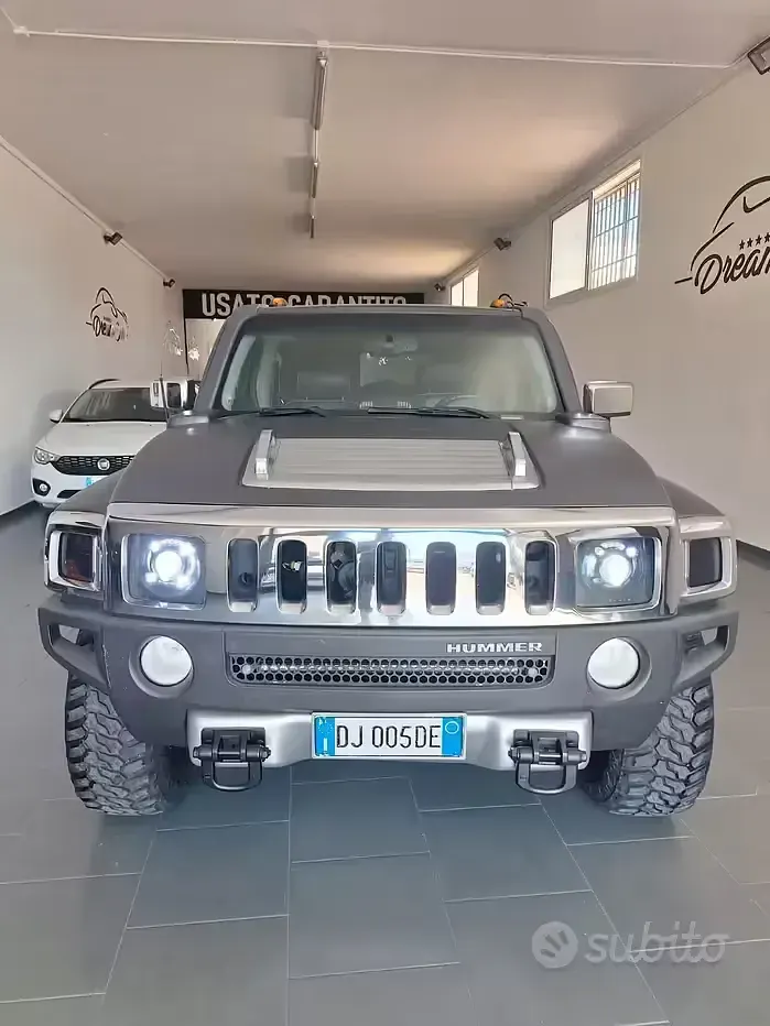 Usata Hummer H3 223 CV (164 kW) 2006 Grigio SUV
