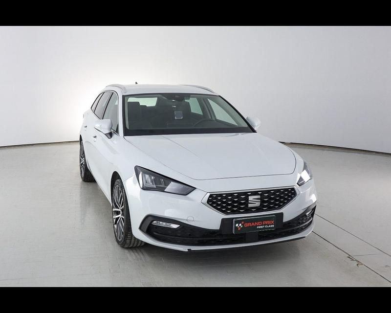 Usata Seat Leon XCELLENCE 150 CV (110 kW) 2021 Bianco Station wagon