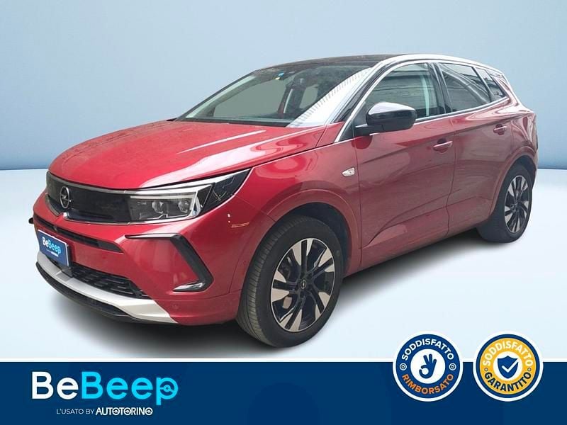 Rosso metallizzato Usata 2023 Opel Grandland X Business Elegance SUV | 20.400 € (Buon prezzo) - Immagine 1/3