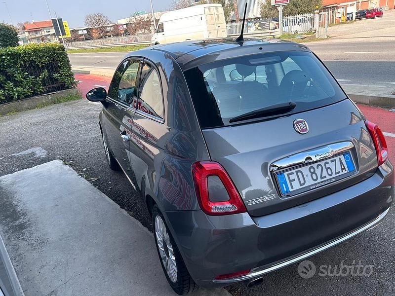 Usata Fiat 500 Lounge 69 CV (50 kW) 2016 Grigio Berlina