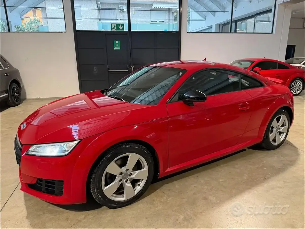 Usata Audi TT 230 CV (169 kW) 2016 Rosso Coupé